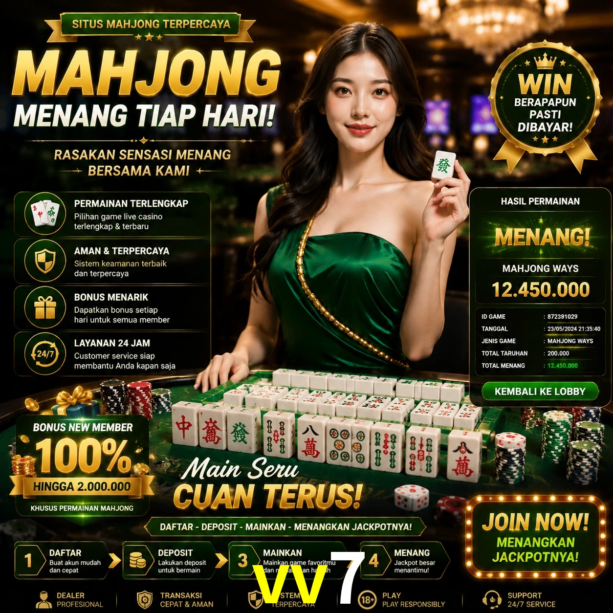 Cashback VIP vv7 - reembolso semanal